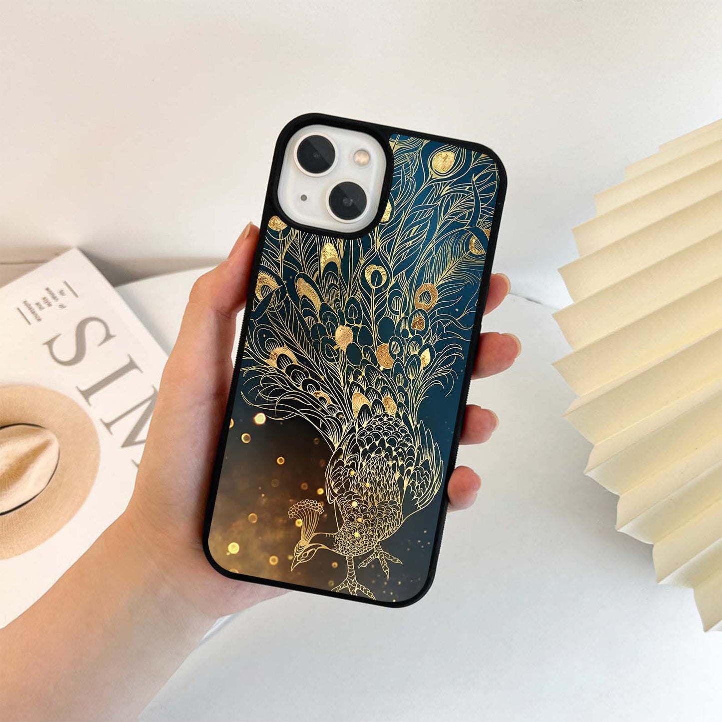 Gilded Grace Glass Case