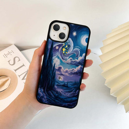 Starry Heart Whirlwind Glass Case