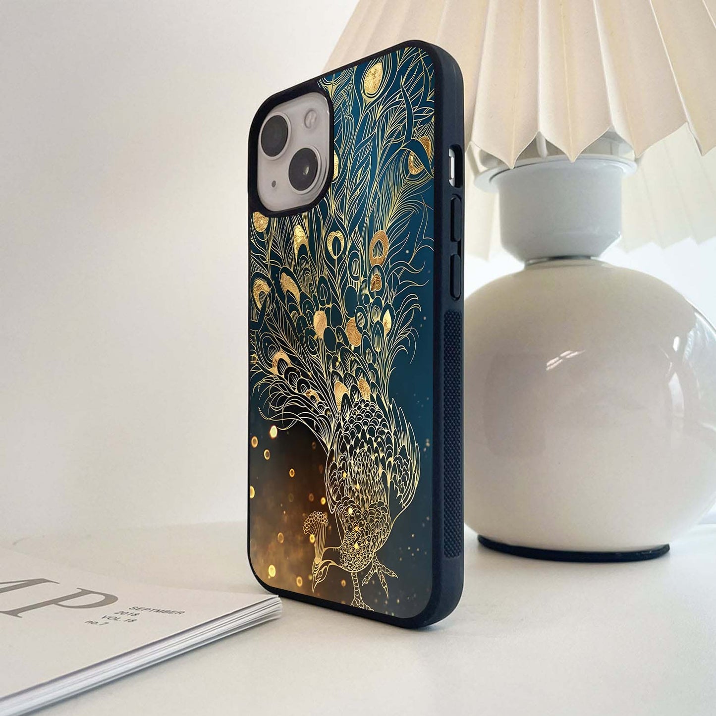 Gilded Grace Glass Case