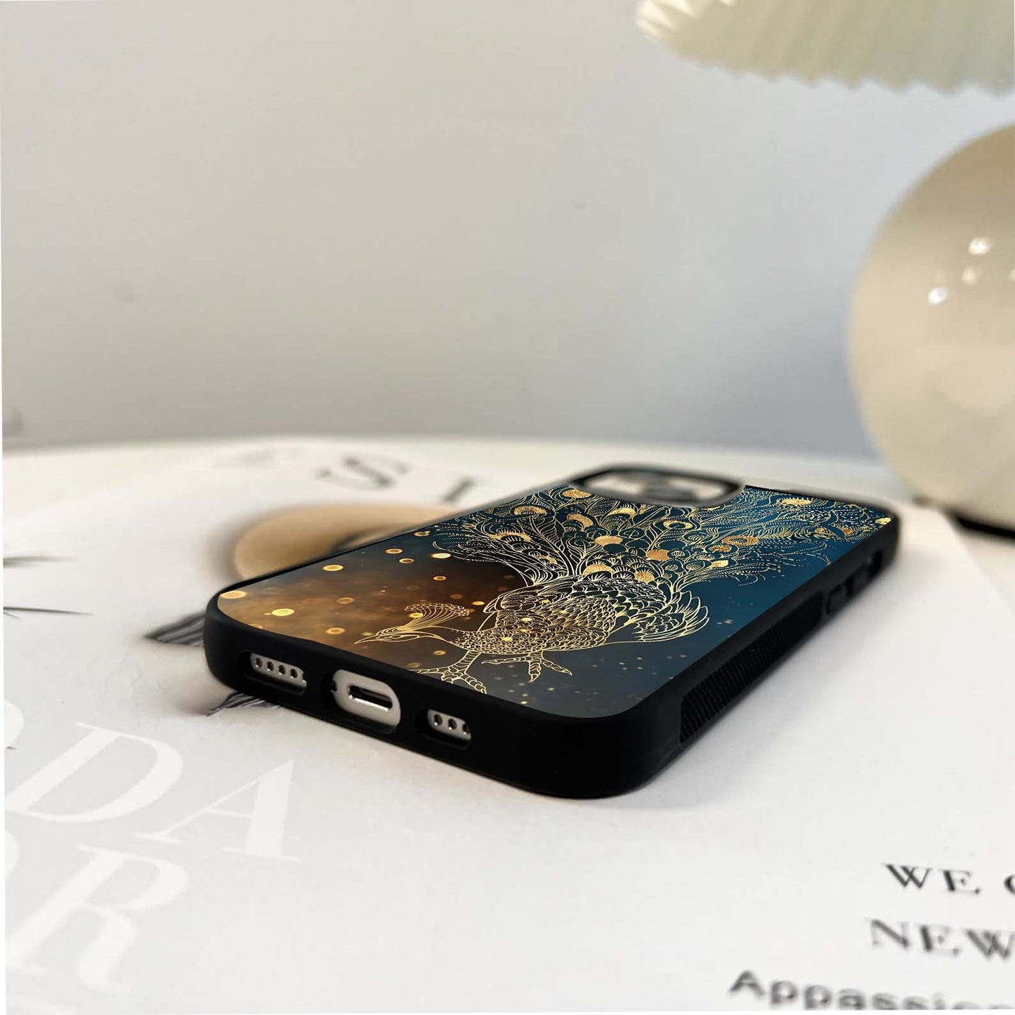 Gilded Grace Glass Case