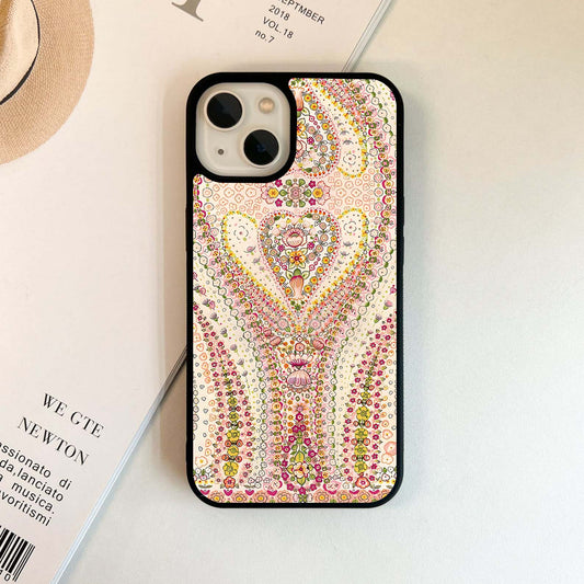 Heartfelt Floral Harmony Glass Case