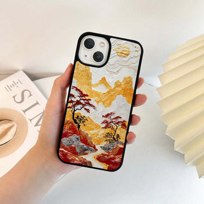 Gilded Valley Path Glass Case