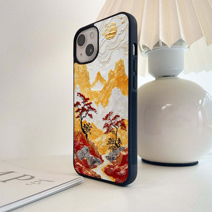 Gilded Valley Path Glass Case