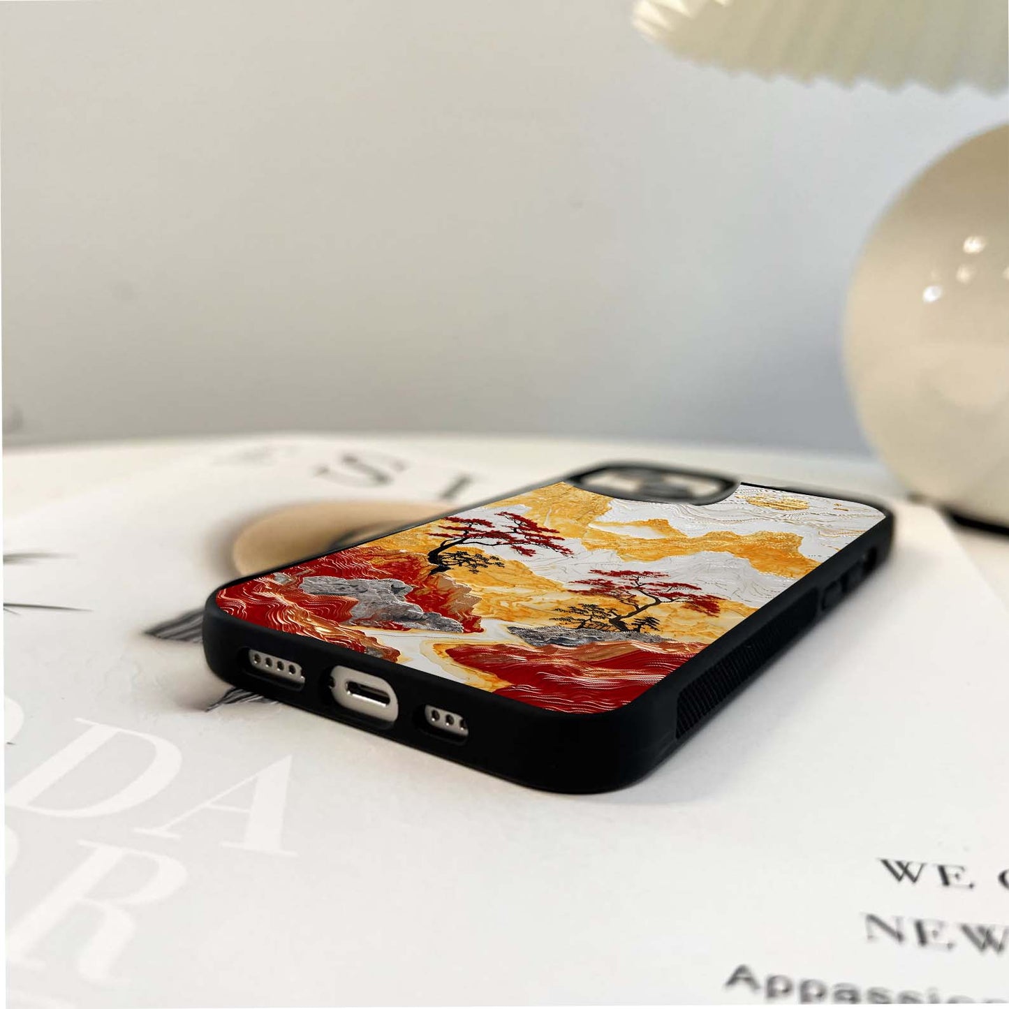 Gilded Valley Path Glass Case