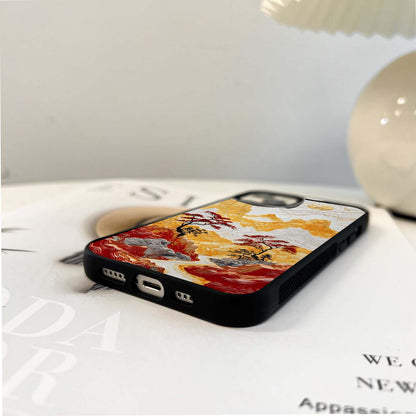 Gilded Valley Path Glass Case