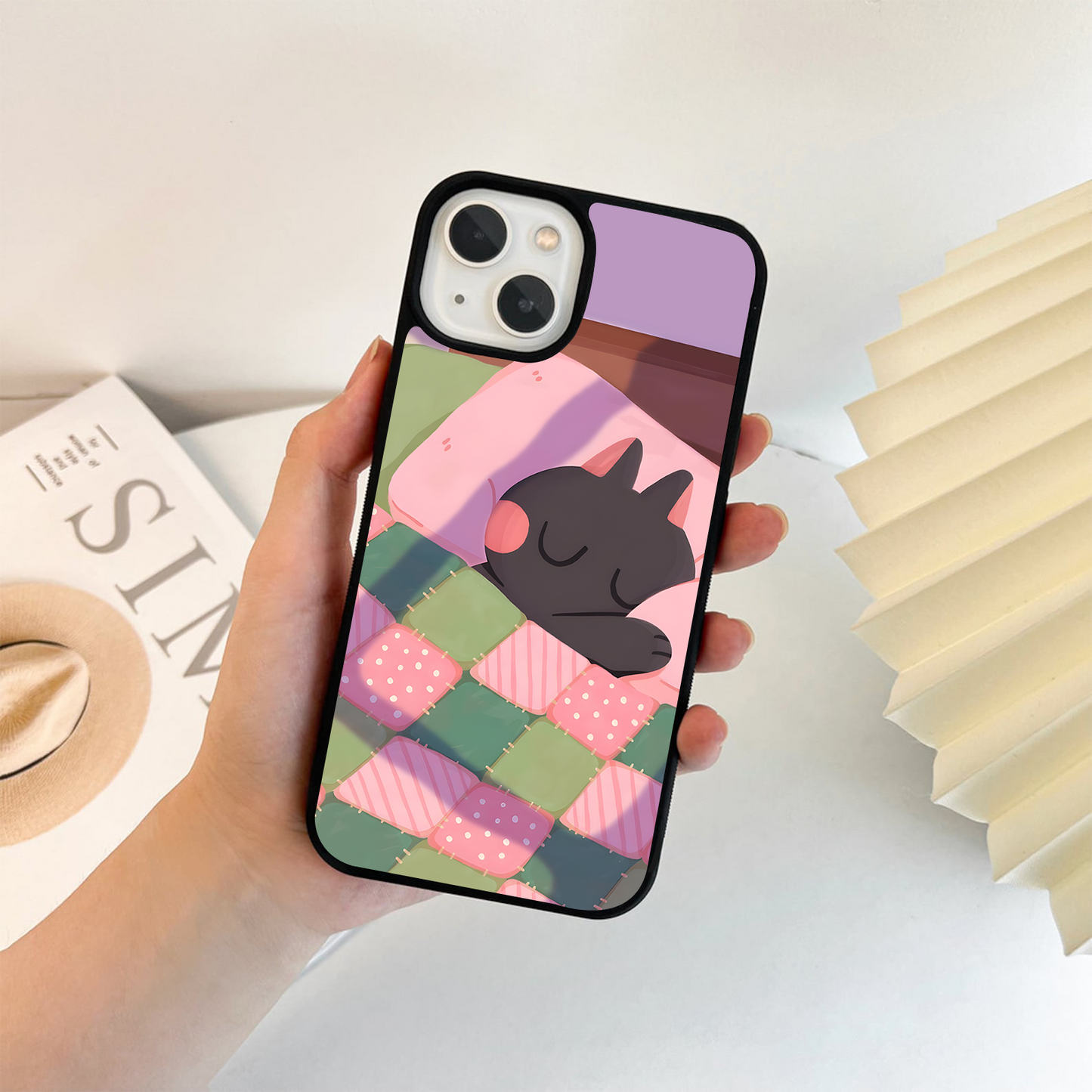 Snuggle Me Softly Glass Case