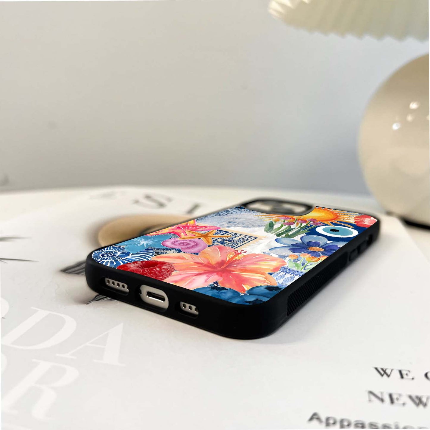 Golden Tropic Sun Glass Case