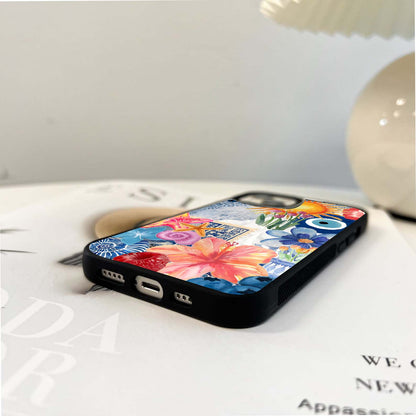 Golden Tropic Sun Glass Case