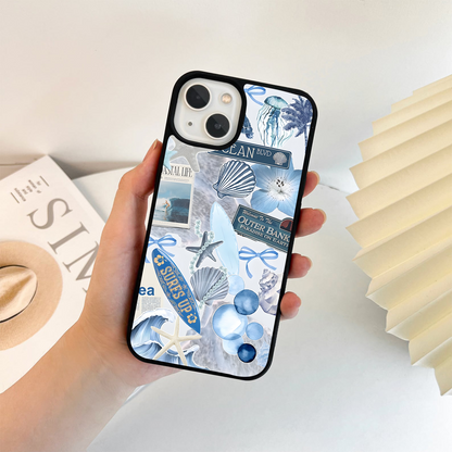 Ocean Dream Vibes Glass Case