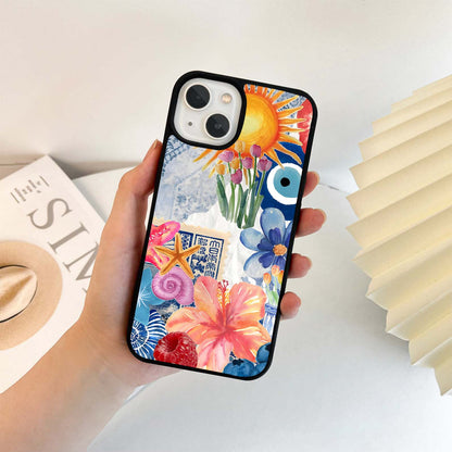 Golden Tropic Sun Glass Case