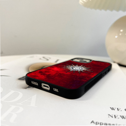 Cosmic Twin Eclipse Glass Case