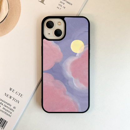 Dreamy Cloud Moonlight Glass Case