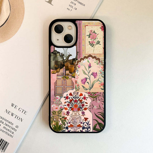 Heritage Collage Bloom Glass Case