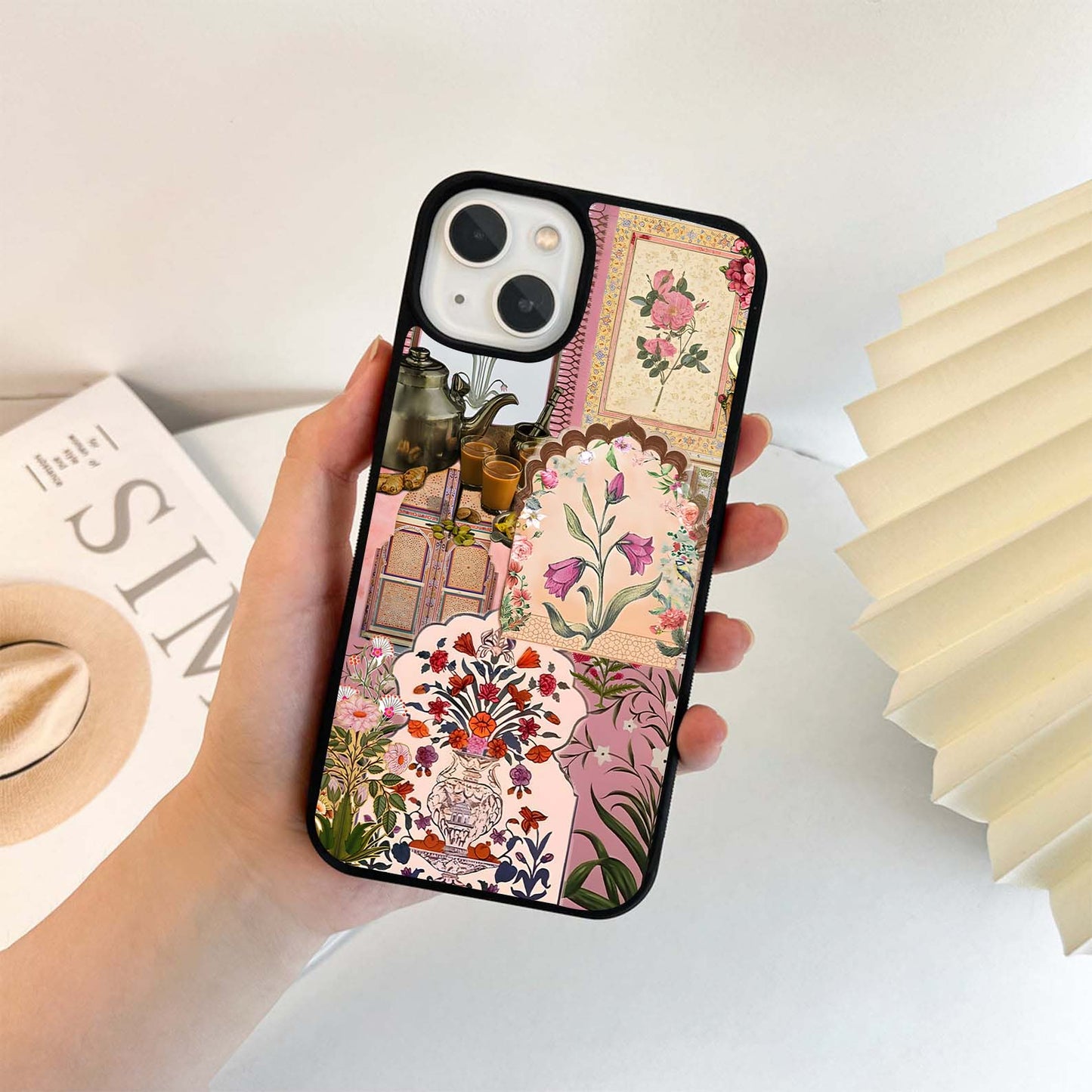 Heritage Collage Bloom Glass Case