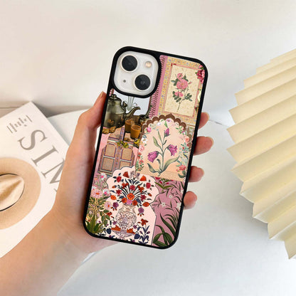 Heritage Collage Bloom Glass Case