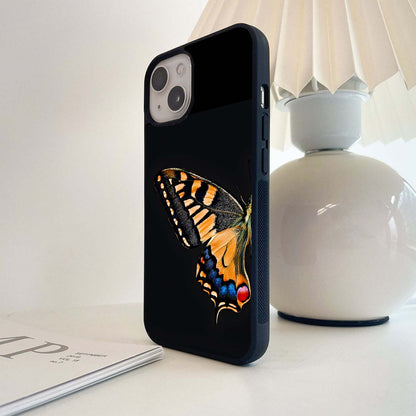 Half Butterfly Wings Glass Case