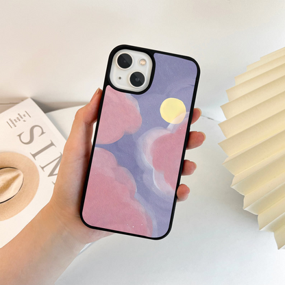 Dreamy Cloud Moonlight Glass Case
