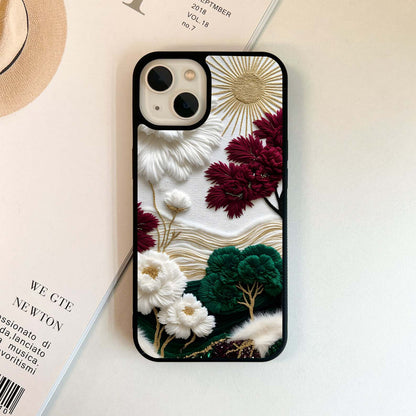 Radiant Bloom Elegance Glass Case