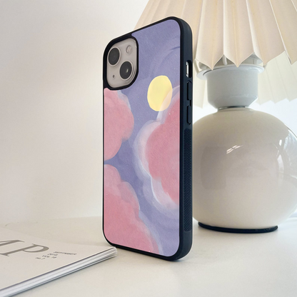 Dreamy Cloud Moonlight Glass Case