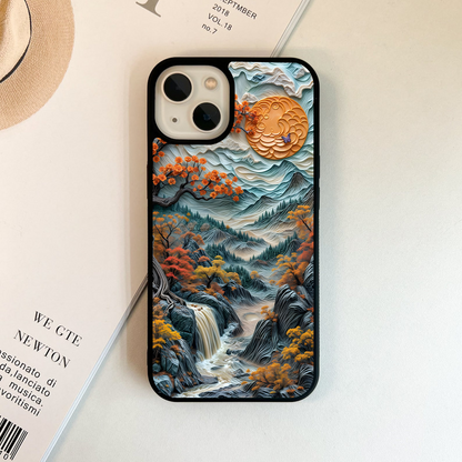 Decor Landscape Glass Case