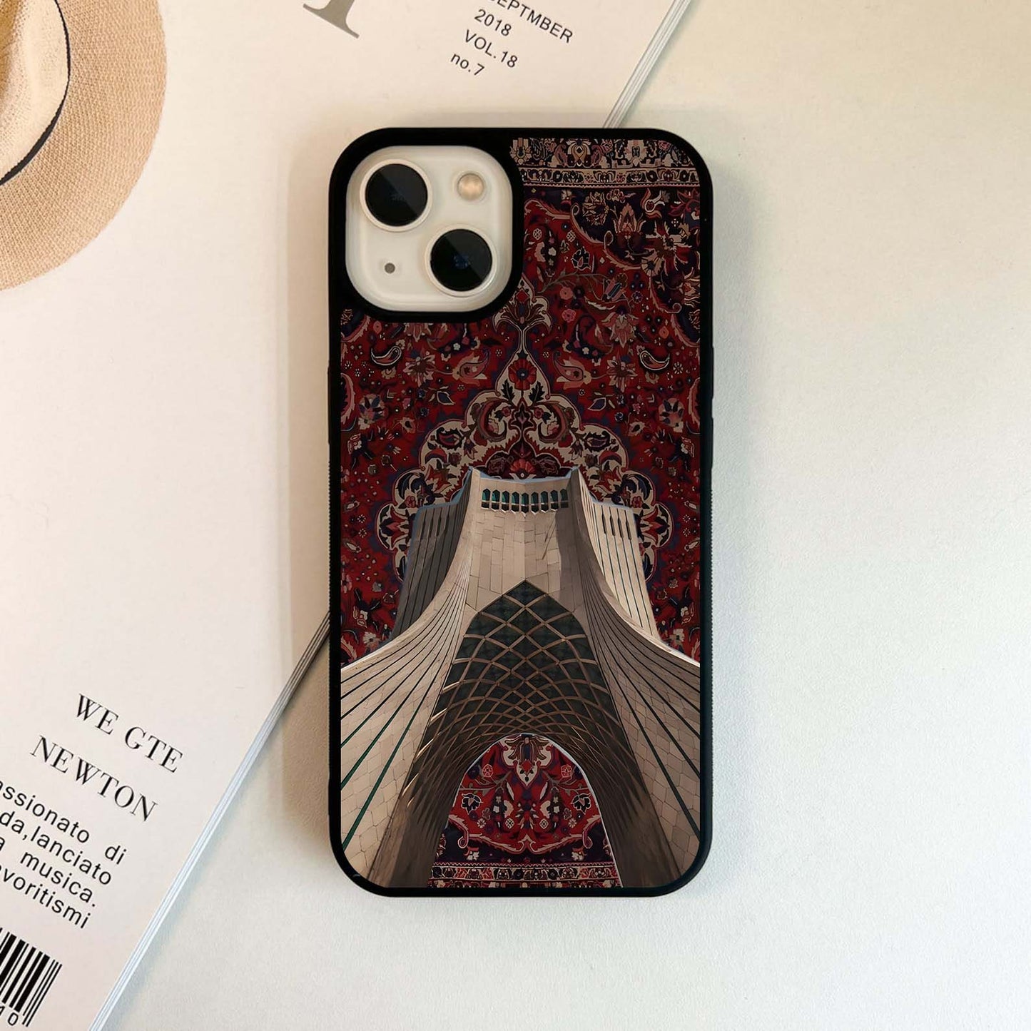 Regal Archway Tapestry Glass Case