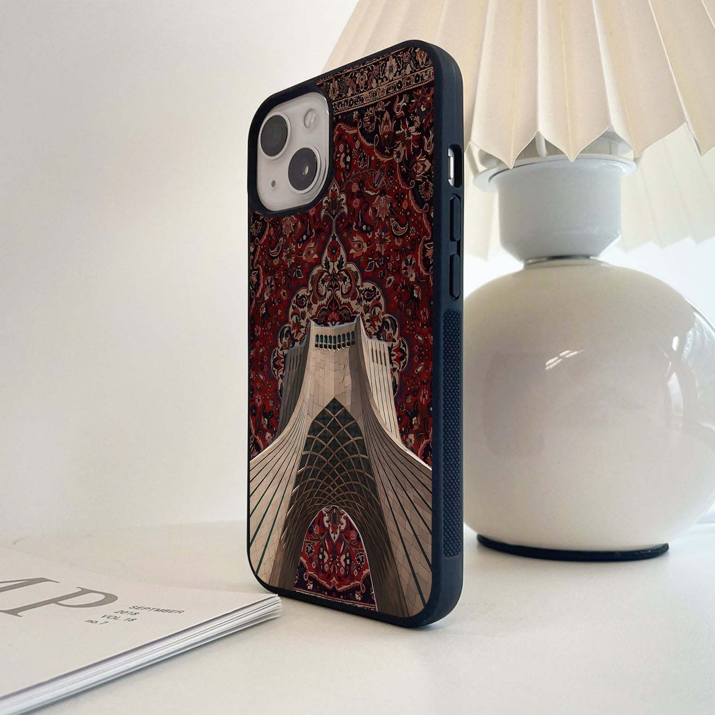 Regal Archway Tapestry Glass Case