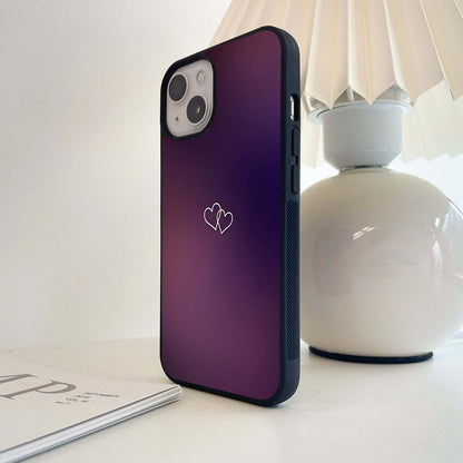 Infinite Heart Glow Glass Case