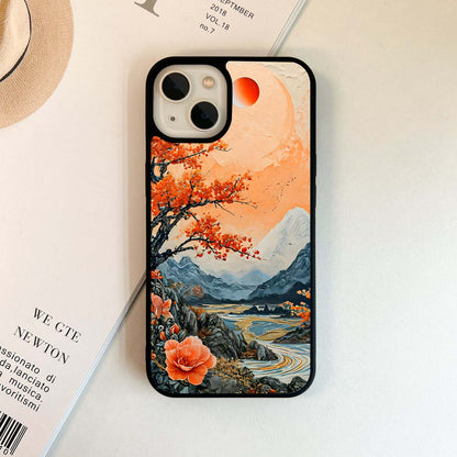 Golden Maple Valley Glass Case