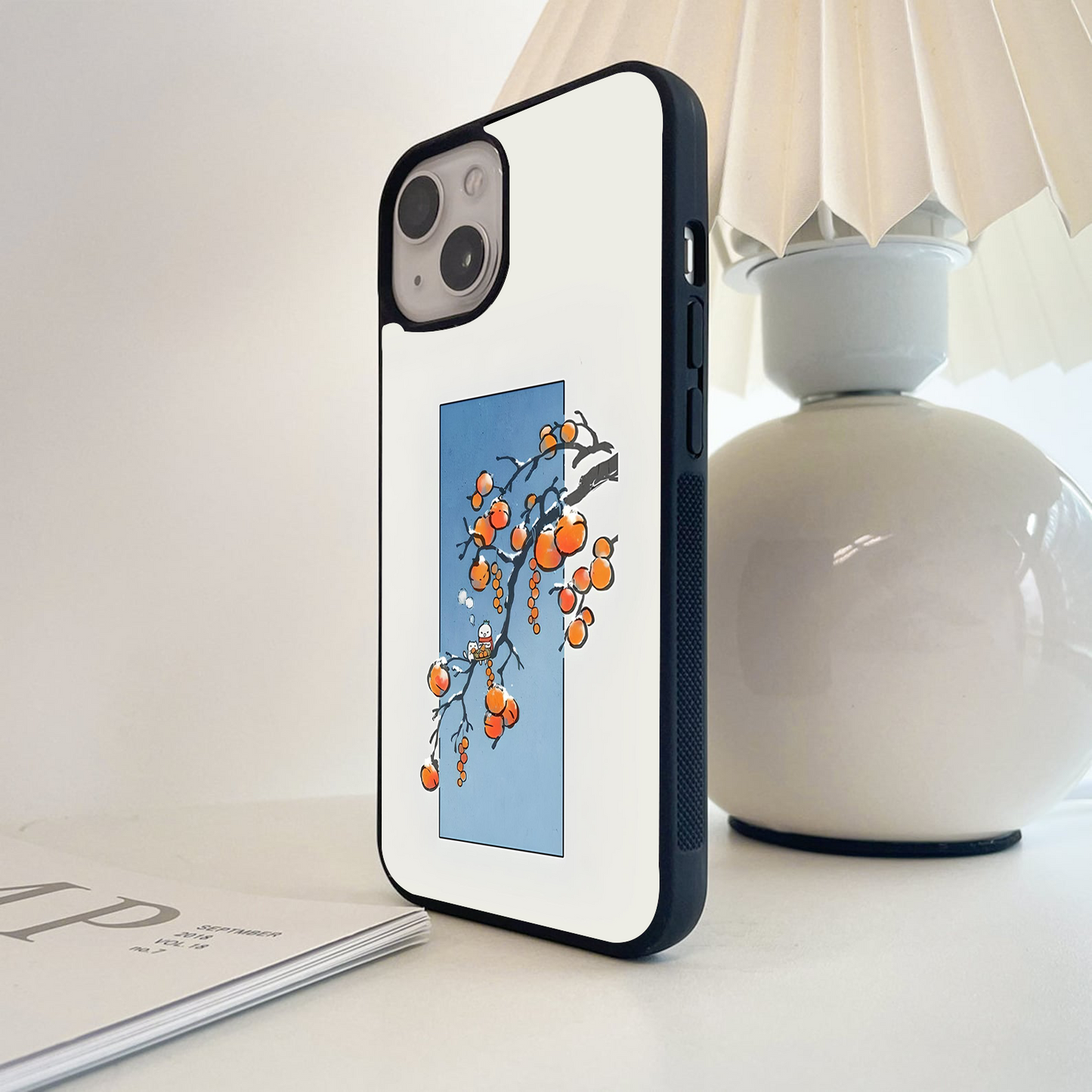 Snowy Orchard Bliss Glass Case