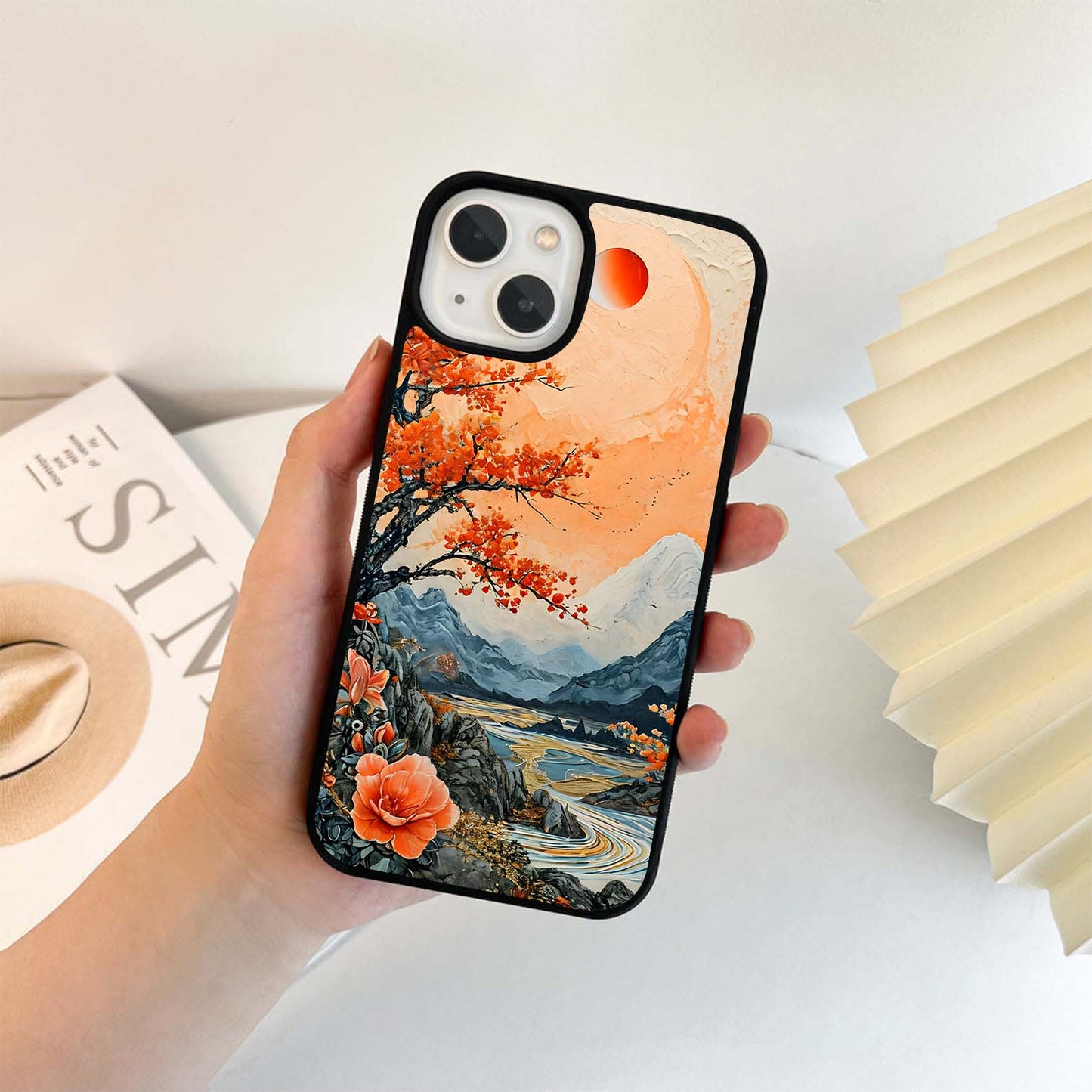 Golden Maple Valley Glass Case