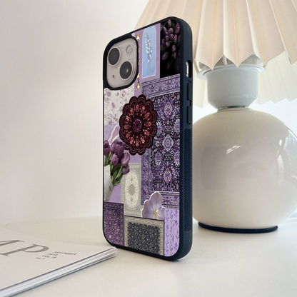 Lavender Royal Aura Glass Case