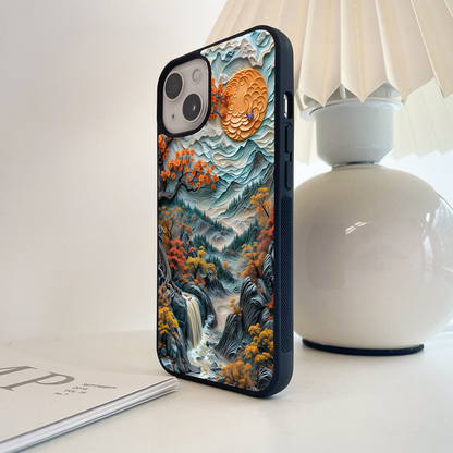 Decor Landscape Glass Case