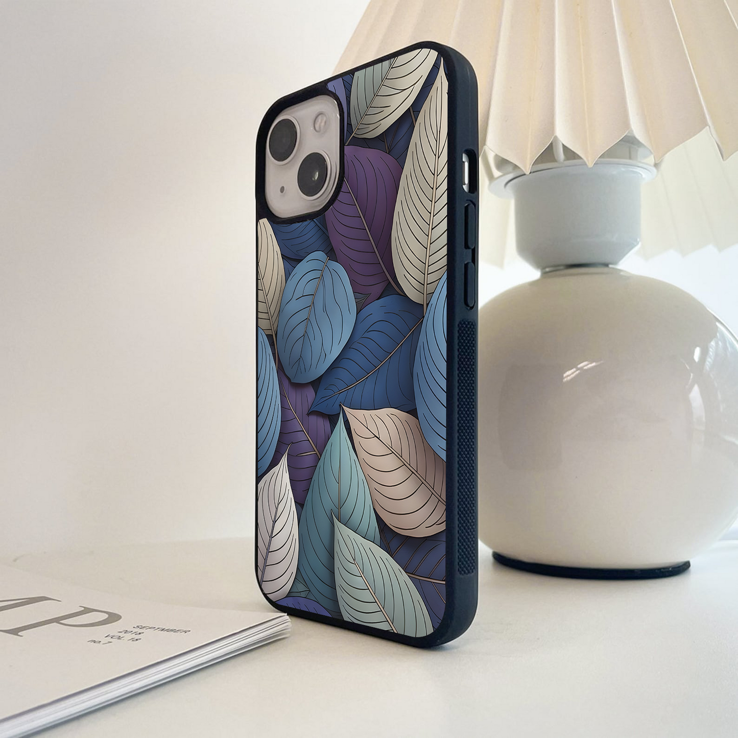 Mystic Leaf Harmony Glass Case