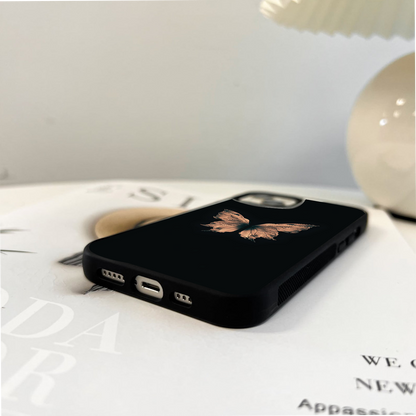 Midnight Wings Elegance Glass Case