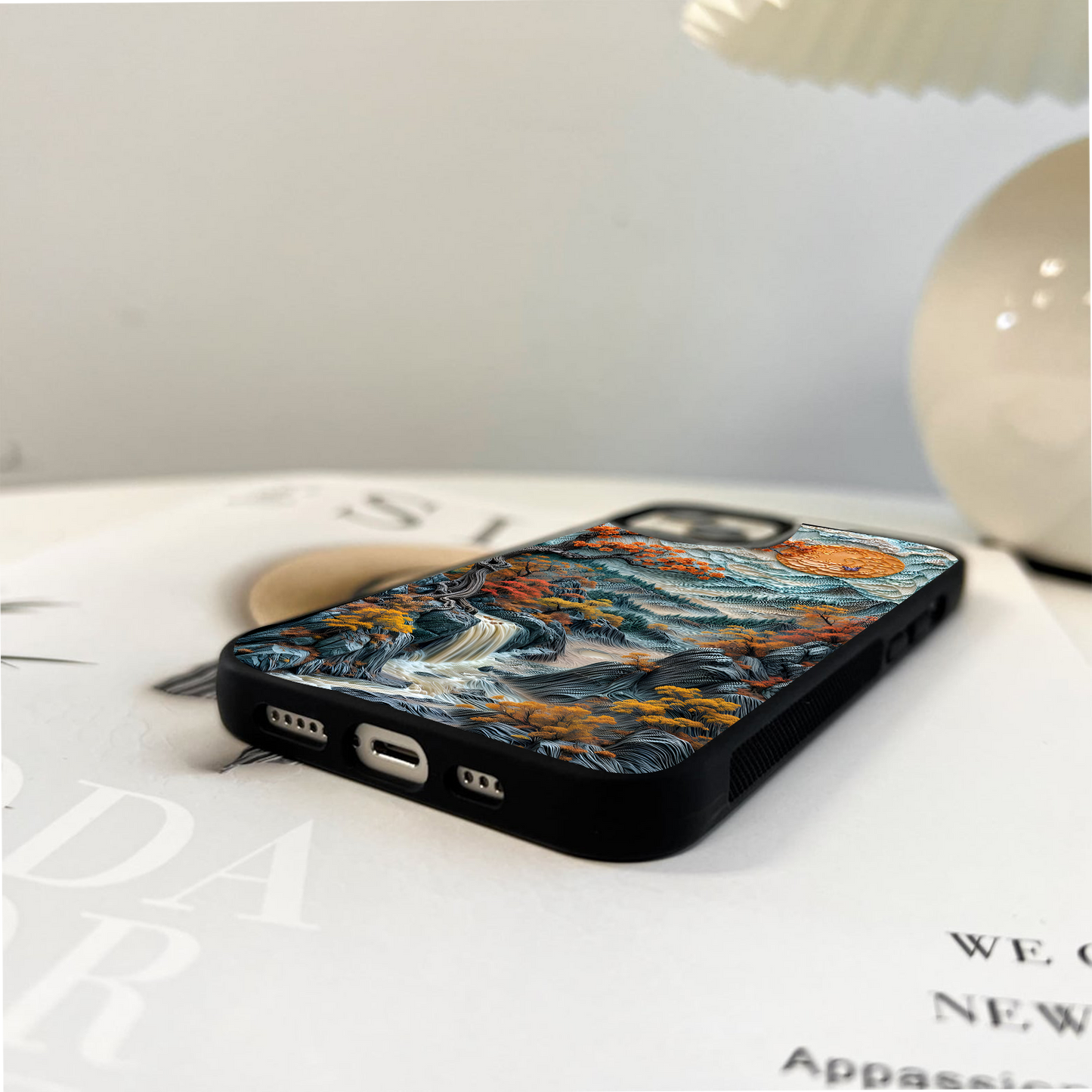 Decor Landscape Glass Case