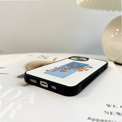 Snowy Orchard Bliss Glass Case