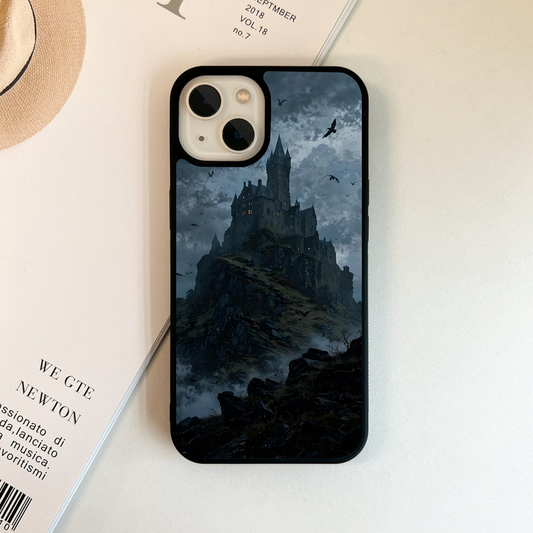 Haunted Hill Castle Glass Case