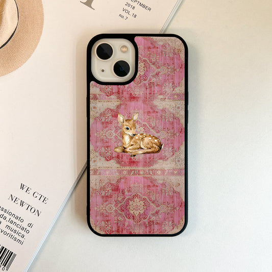 Blush Forest Friend Glass Case