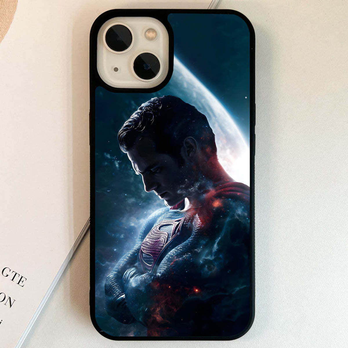 Superman Cosmic Shadow Glass Case