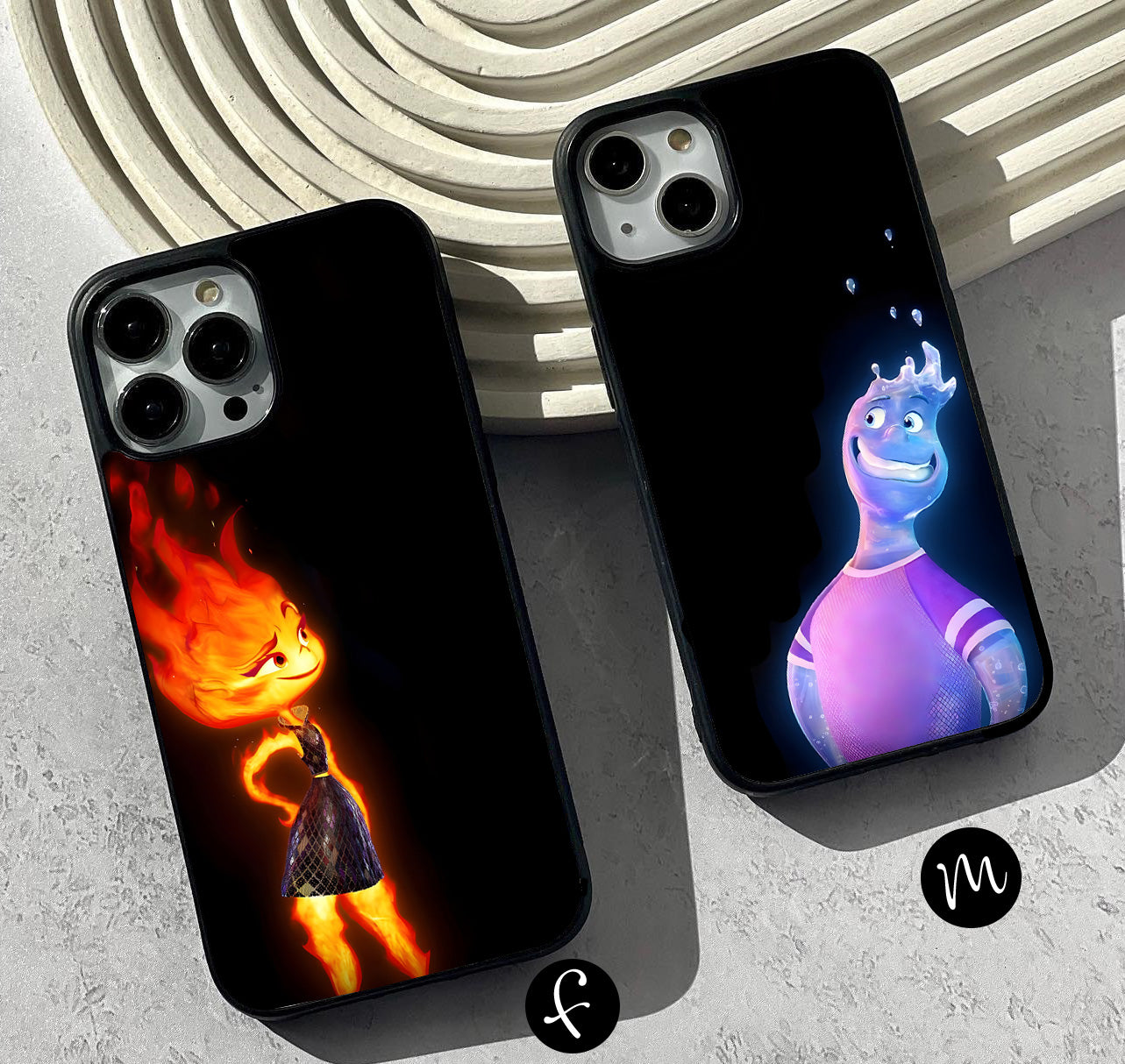 Glowing Soul Friend Glass Case