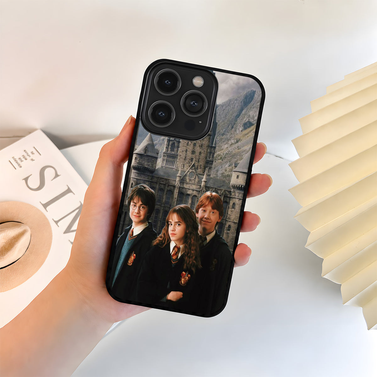 Harry Potter Hogwarts Castle Glass Case