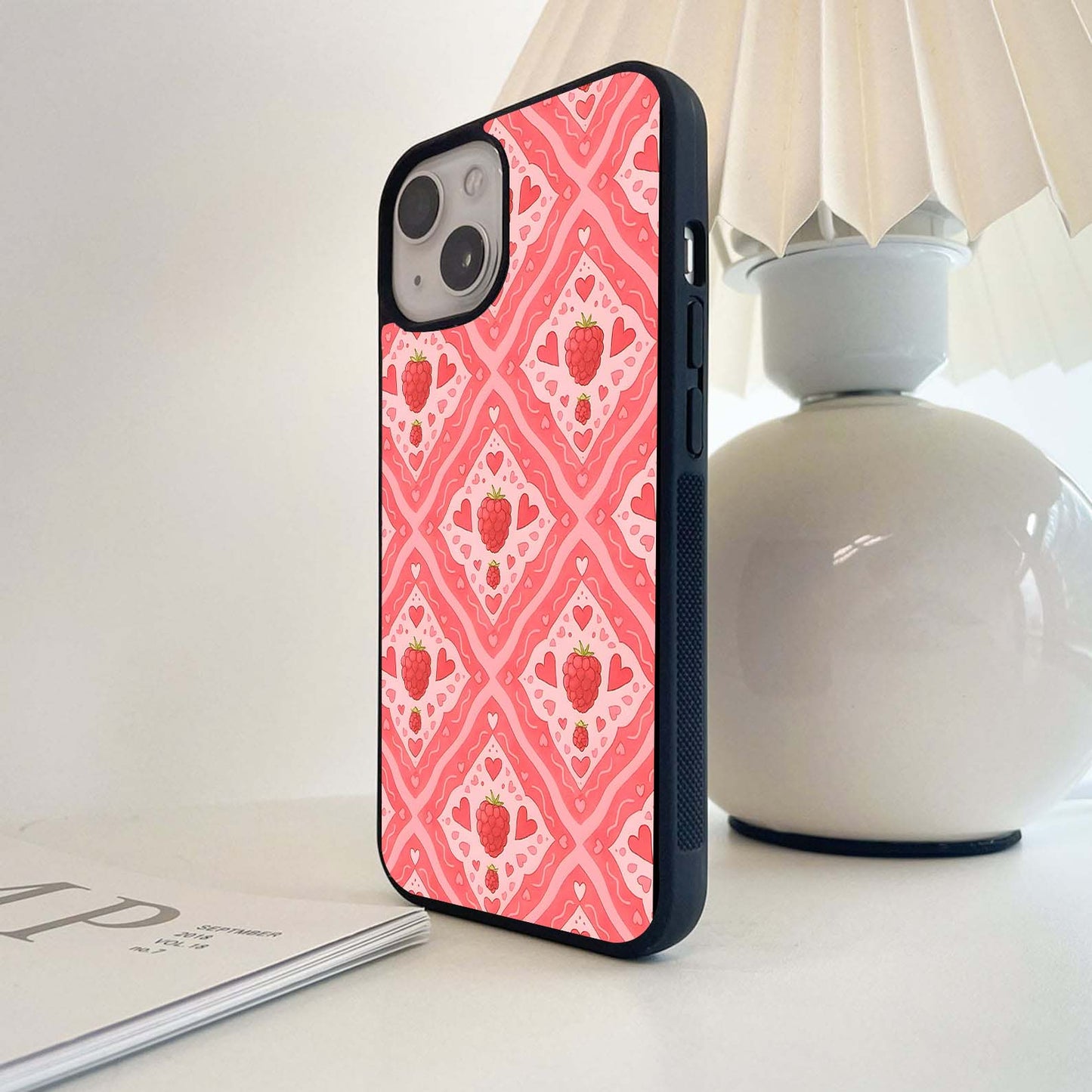 Berry Heart Bliss Glass Case