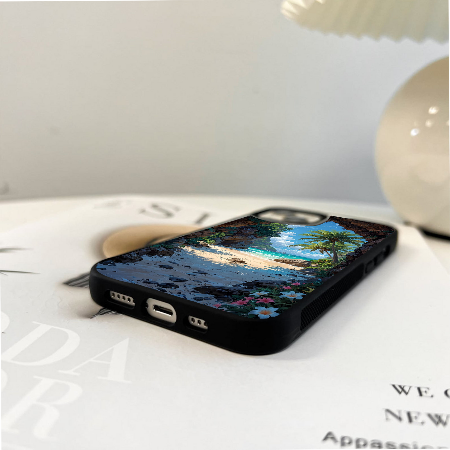 Breeze Wave Path Glass Case