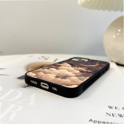 Celestial Cream Drift Glass Case