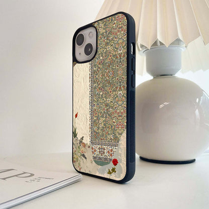 Heritage Textile Layers Glass Case