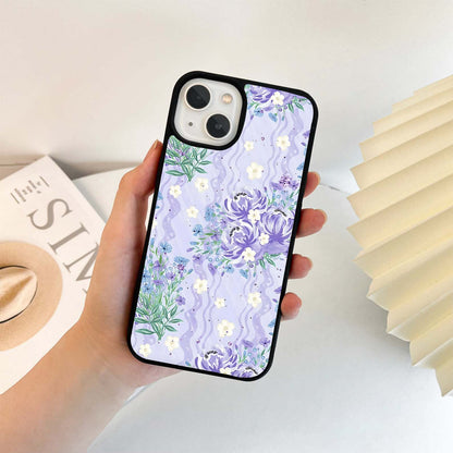 Lavender Garden Whispers Glass Case