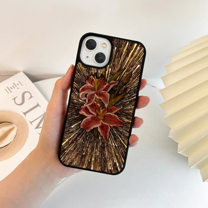 Eternal Flame Bloom Glass Case