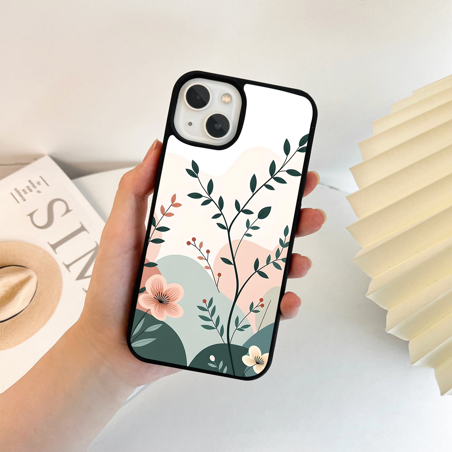 Freely Minimal Pattern Glass Case