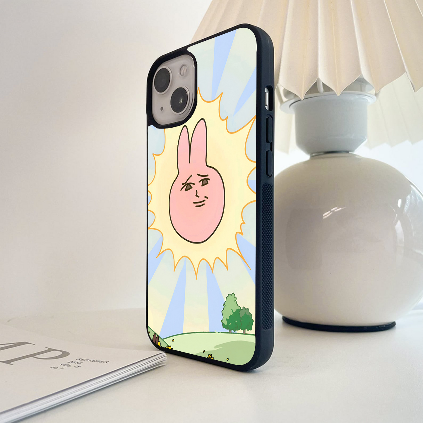 Weirdly Bright Day Glass Case