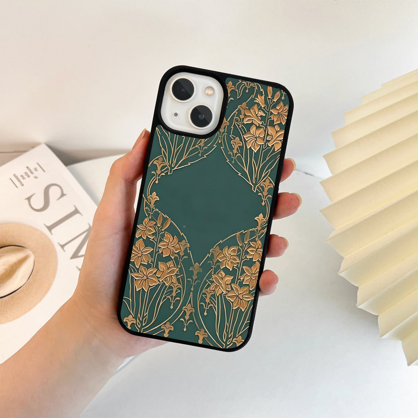 Regal Bloom Harmony Glass Case